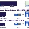 Ribon,tus imprimanta DataCold Carrier,TKDL,Euroscan,Transcan,Thermo King